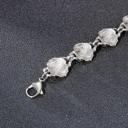 Beliebte Mode Schädel Kopf Ghost Head Herren Titan Armband