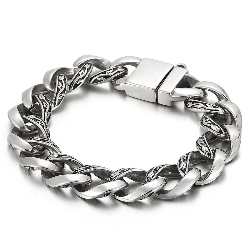 Cooles Schickes Titanarmband Für Männer Cooles Schickes Titanarmband Für Männer