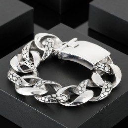 Street Style Cooles Herren Schlangen Titan Armband