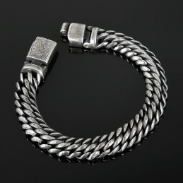 Cooles Einfaches Mesh-Titanium-Snap-Herrenarmband-Zubehör