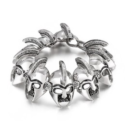 Cooles General Warrior Head Titan Armband Für Männer