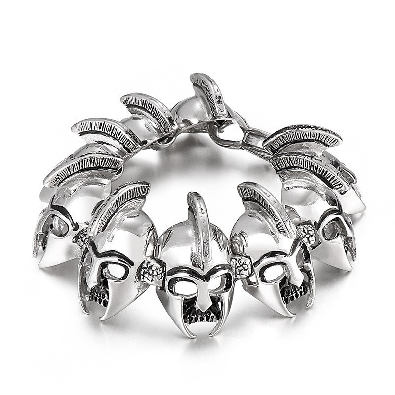 Cooles General Warrior Head Titan Armband Für Männer Cooles General Warrior Head Titan Armband Für Männer