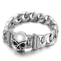Mode Schädel Herren Titan Armband Zubehör