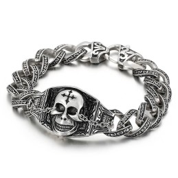 Titan Totenkopf Herrenarmband