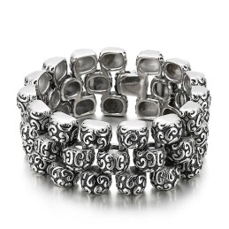 Grobes Cooles Herren-Titanarmband