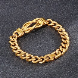 Geknotetes Titan Herrenarmband Armbänder