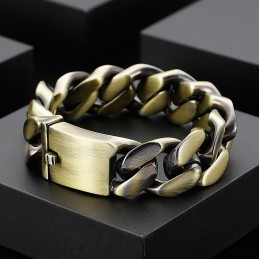 Mode Schillerndes Armband Bronze Titan Armband