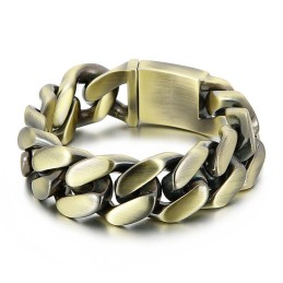 Mode Schillerndes Armband Bronze Titan Armband