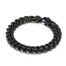 Wunderschönes Kubanisches Kettenarmband Aus Titan