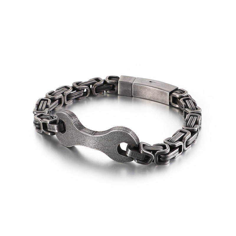 Fashion Tide Herren Titan Kaiser Kette Armband Fashion Tide Herren Titan Kaiser Kette Armband