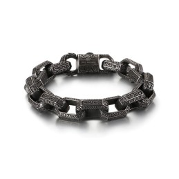 Neues Schickes Herren-Tide-Armband Aus Titan Mit Muster