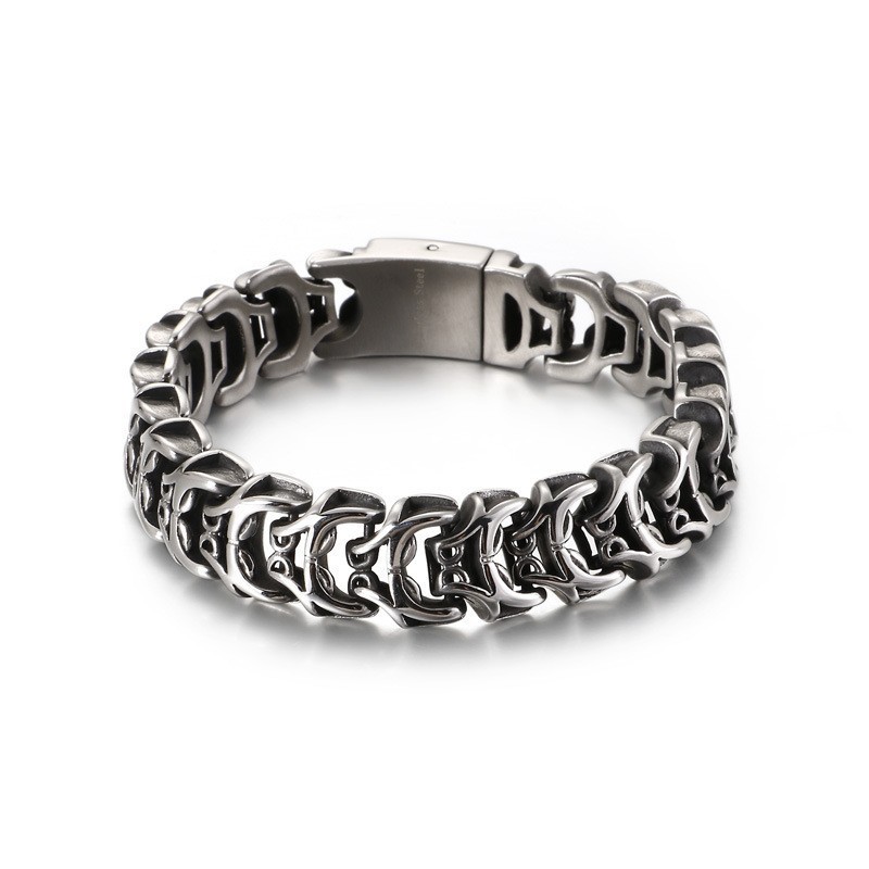 Cooles, Übertrieben Schickes Titanarmband Für Männer Cooles, Übertrieben Schickes Titanarmband Für Männer