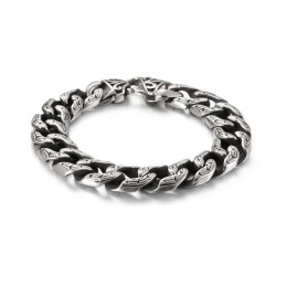 Cooles Übertrieben Schickes Titan-Herrenarmband