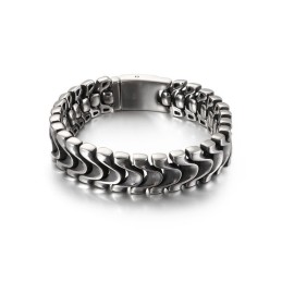 Cooles, Übertrieben Schickes Titanarmband Für Männer