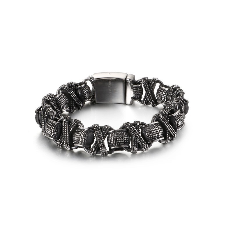 Cooles Kreuzarmband Herren Chic Titan Armband Cooles Kreuzarmband Herren Chic Titan Armband