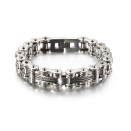 Titan Herren Tide Armband Rock Biker Kette Armband