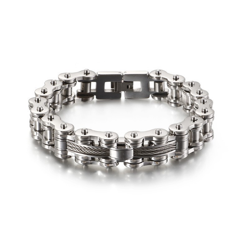Titan Herren Tide Armband Rock Biker Kette Armband Titan Herren Tide Armband Rock Biker Kette Armband