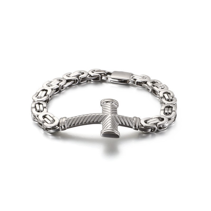 Günstiges Herren Titan Kreuz Armband Günstiges Herren Titan Kreuz Armband