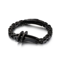 Neu Herren Titan Armbänder Klassische Kreuz Armbänder