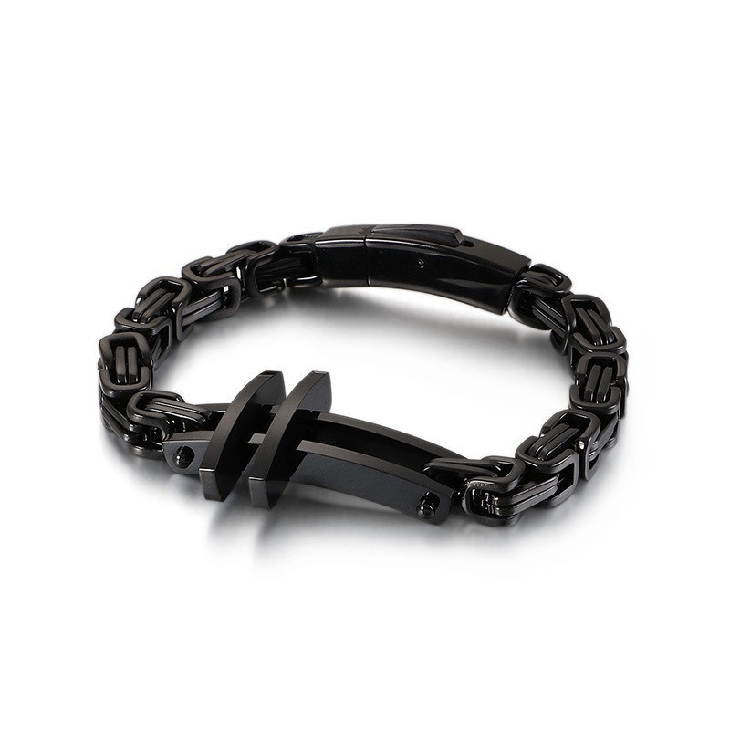 Neu Herren Titan Armbänder Klassische Kreuz Armbänder Neu Herren Titan Armbänder Klassische Kreuz Armbänder