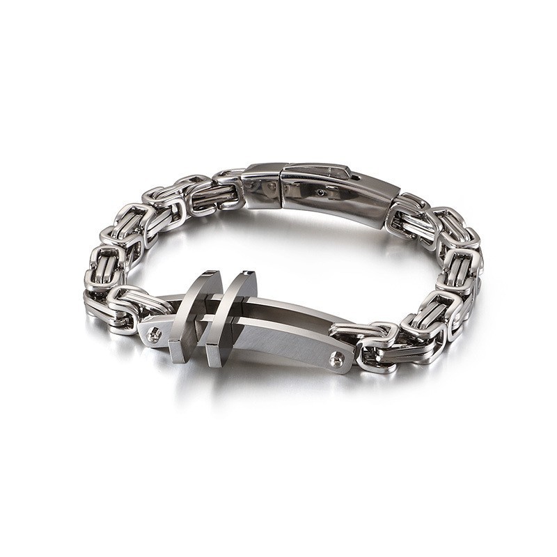Neu Herren Titan Armbänder Klassische Kreuz Armbänder Neu Herren Titan Armbänder Klassische Kreuz Armbänder