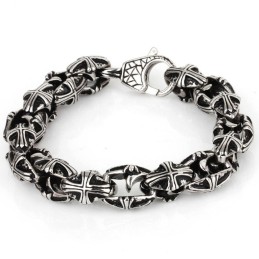 Kreuz Titan Armband Für Männer