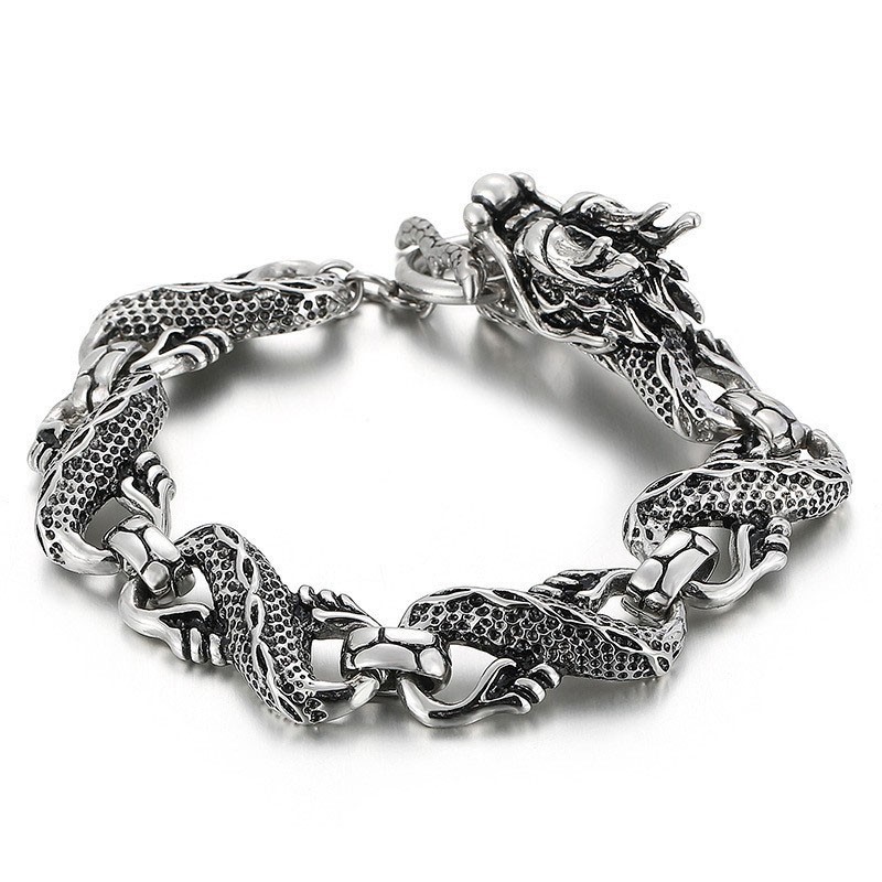Cooles Titan-Drachenarmband Für Herren Cooles Titan-Drachenarmband Für Herren