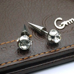 Titan Diamant Ohrringe Punktion