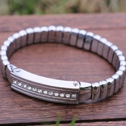 Herren Titan Diamant Armbänder