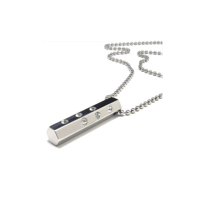 Mode Herren Geschenk Titan Diamant Halskette Anhänger Mode Herren Geschenk Titan Diamant Halskette Anhänger