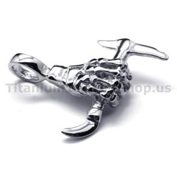 Anhänger Aus Reinem Titan Mit Handknochen-Design Und Beil – Inklusive Kette
