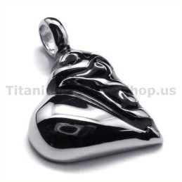 Anhänger „Love Heart“ Aus Reinem Titan – Inklusive Kette