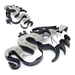 Black Dragons Herren Titan Halskette Anhänger