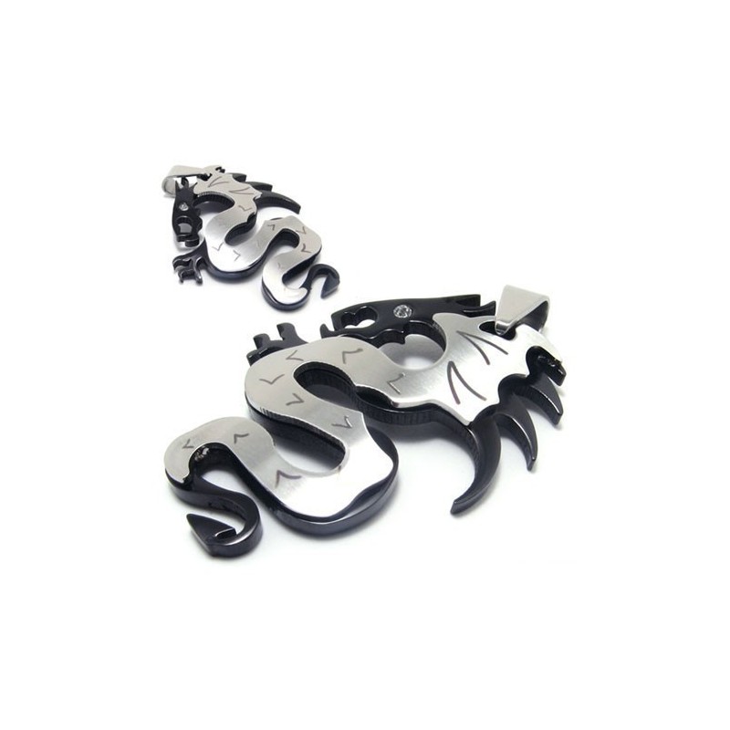 Black Dragons Herren Titan Halskette Anhänger Black Dragons Herren Titan Halskette Anhänger