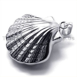Titan-Anhänger Im Muscheldesign – Inklusive Kette