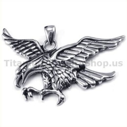 Titan-Adler-Anhänger – Kostenlose Kette