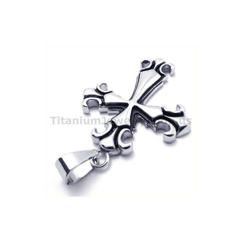 Vintage Kreuz Titan Anhänger - Kostenlose Kette Vintage Kreuz Titan Anhänger - Kostenlose Kette