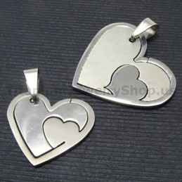 Passendes Set Sweetheart Titan Lovers Anhänger - Gratis Ketten