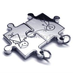 Puzzle Titan Liebhaber Anhänger-Gratis Ketten