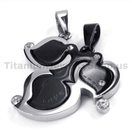 Ahornblatt-Anhänger Aus Titan Für Liebhaber Mit Diamantfreien Ketten