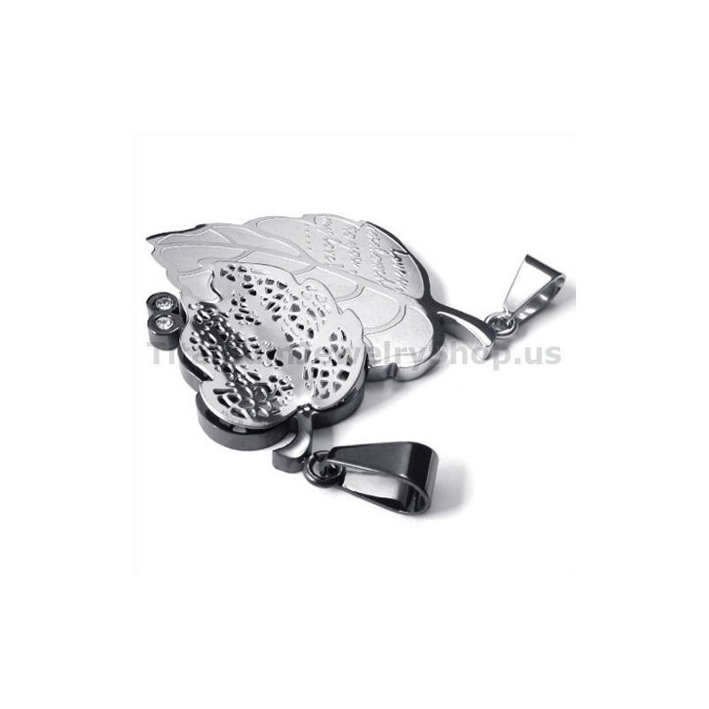 Love You Titan-Anhänger Für Liebhaber Mit Diamantfreien Ketten Love You Titan-Anhänger Für Liebhaber Mit Diamantfreien Ketten