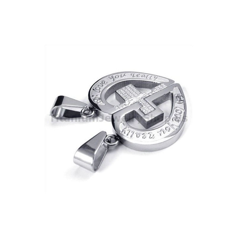 Love You Really Titan-Anhänger Für Liebhaber Mit Diamantfreien Ketten Love You Really Titan-Anhänger Für Liebhaber Mit Diamantfreien Ketten