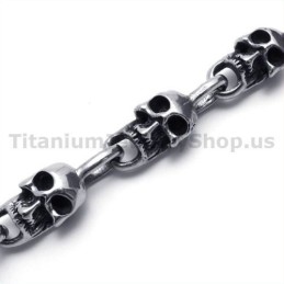 Herren Titan Totenkopf Armband