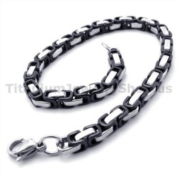 Schwarzes Titanarmband Für Herren