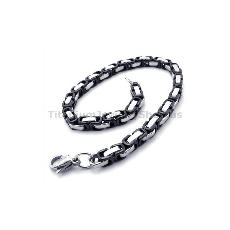 Schwarzes Titanarmband Für Herren Schwarzes Titanarmband Für Herren