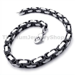 Schwarzes Titanarmband Für Herren
