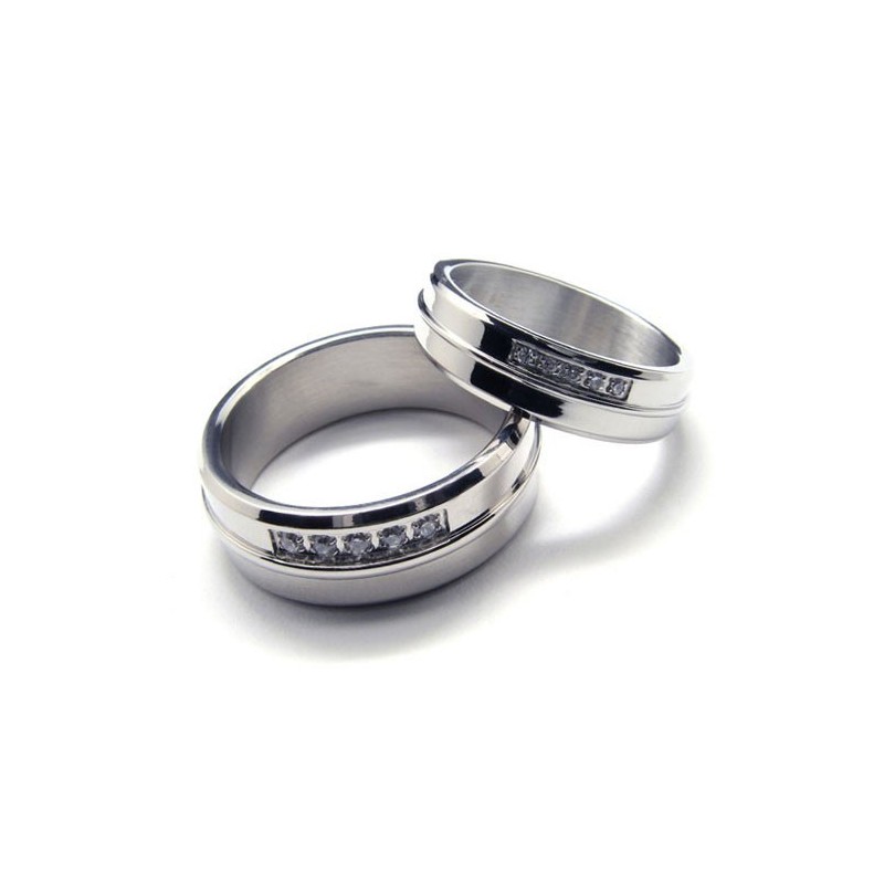 Damen Titan Diamantringe Damen Titan Diamantringe