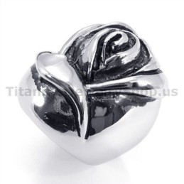 Blumen-Titanring