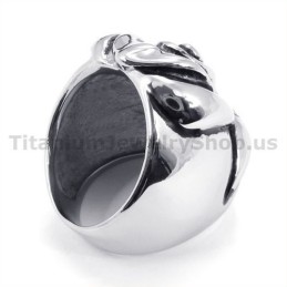 Blumen-Titanring