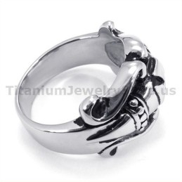 Kreuz Titanring